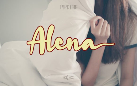 Alena: A Handwritten Typeface for Modern Web Design