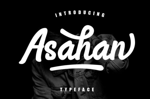 Asahan: A Bold Script Font for Editorial Impact