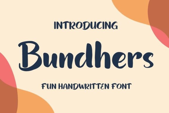 Bundhers Font: The Handwritten Typeface Makers Love