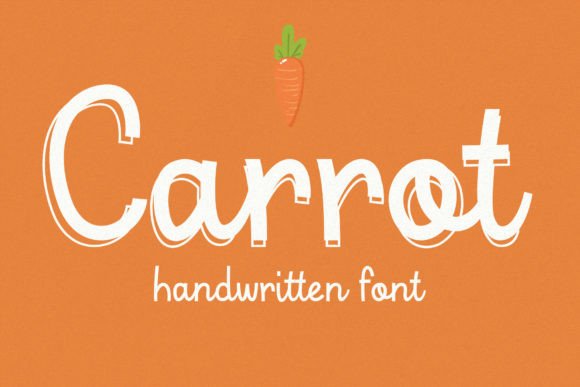 Carrot Font: A Playful Typeface for Editorial Design