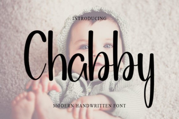 Chabby: A Handwritten Font for Editorial Elegance
