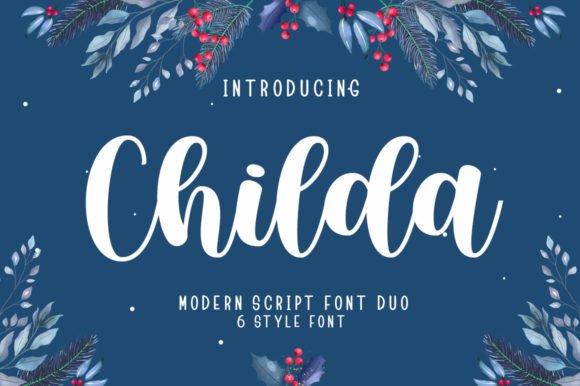 Childa Duo: A Versatile Typeface for Modern Editorial Design