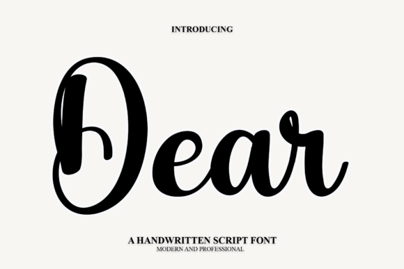 Dear Font: A Sweet Typeface for Memorable Brands
