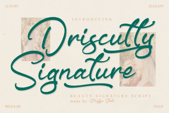 Driscutty Font Review: Elevating Campaign Visuals