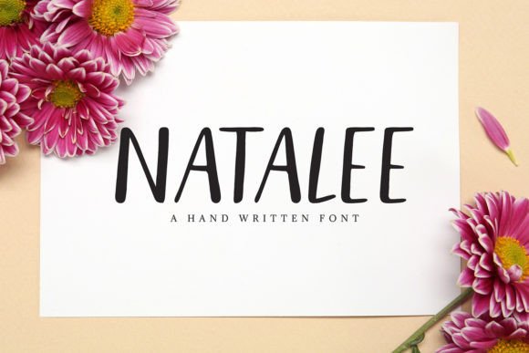 Elevate Web Design with the Natalee Handwritten Font