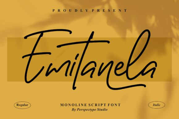 Emitanela: The Script Font That Elevates Your Brand Identity