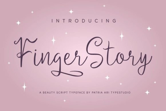 Finger Story Font: Elevating Web Design with Handwritten Style