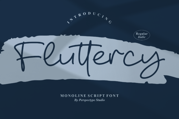 Fluttercy: The Handwritten Font That Elevates Small Business Brands