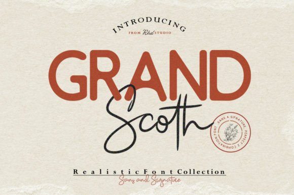 Grand Scoth: A Versatile Typeface for Modern Editorial Design