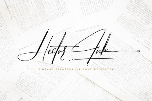 Hector Ink Font Review: A Modern Script for Branding