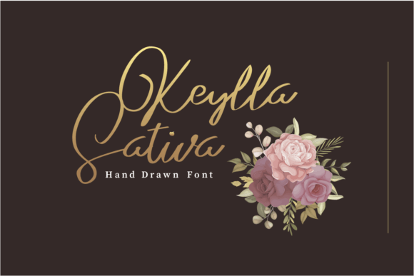 Keylla Sativa: A Modern Script Font for Campaign Design