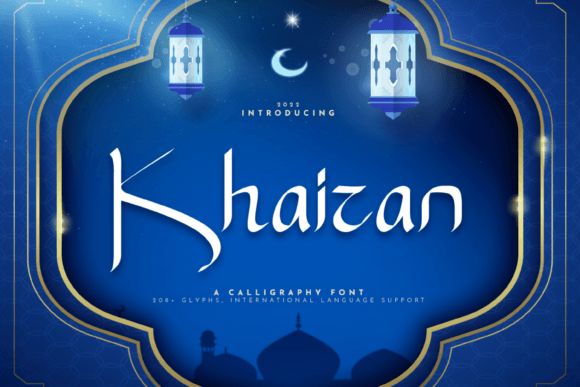 Khaizan: A Handwritten Typeface for Editorial Impact
