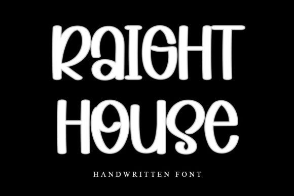 Raight House Font: Elevate Your Handmade Brand