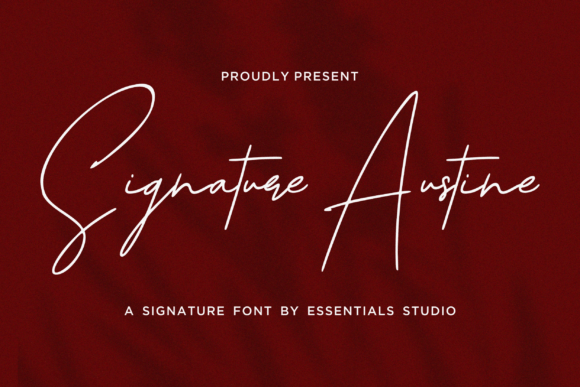 Signature Austine: The Monoline Typeface That Elevates Branding