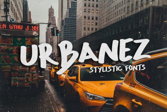 Urbanez: The Modern Display Font for Bold Campaigns